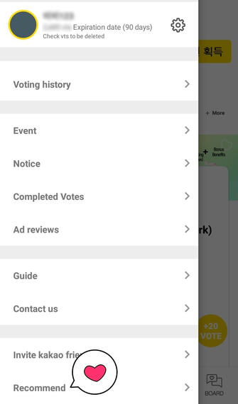 After sign up, use referral code