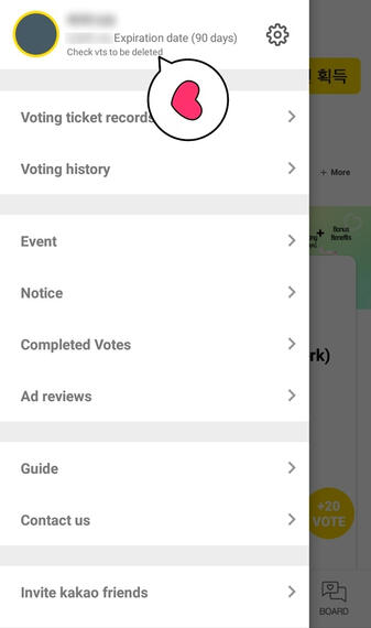 How to check when votes will expire