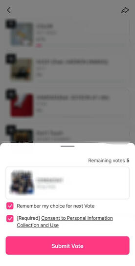 Submit your vote